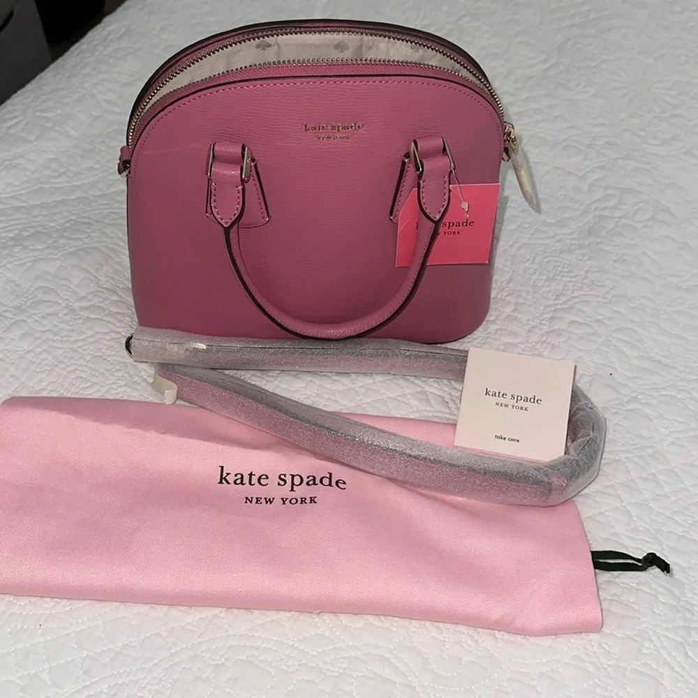 Kate Spade Sylvia Medium Dome Satchel in Blustery